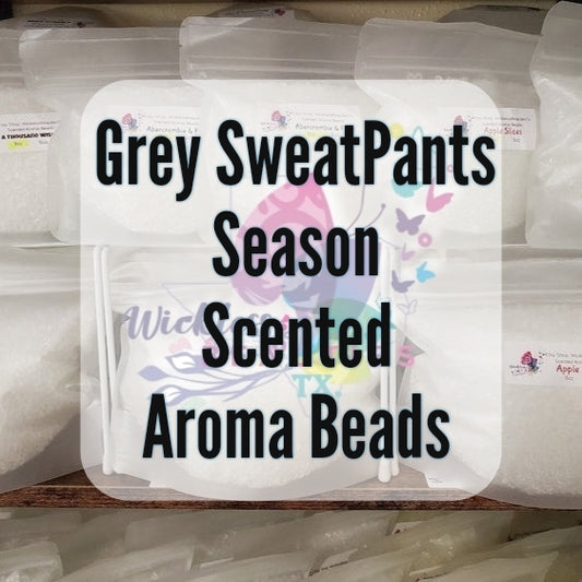 Grey SweatPants Season Scented Aroma Beads